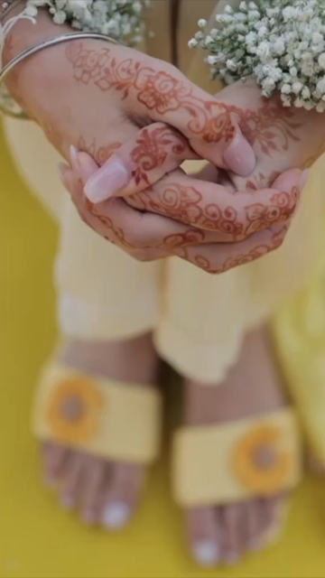 Vertical Shot of Indian Bride Posing During her wedding Reception