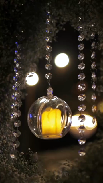 Vertical Slow Motion Shot of Indian Wedding Venue Decoration in India