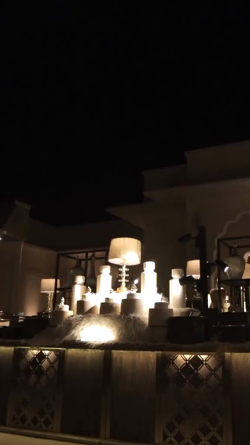 Vertical Slow Motion Shot of Indian Wedding Venue Decoration in India