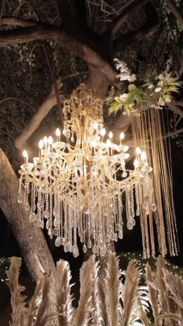 Vertical Slow Motion Shot of Indian Wedding Venue Decoration in India
