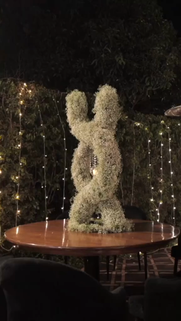 Vertical Slow Motion Shot of Indian Wedding Venue Decoration in India