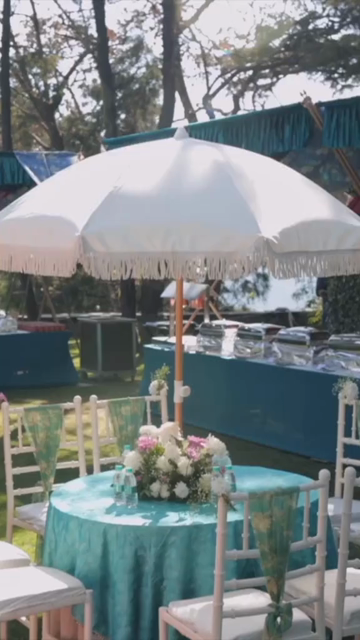 Vertical Slow Motion Shot of Indian Wedding Venue Decoration in India
