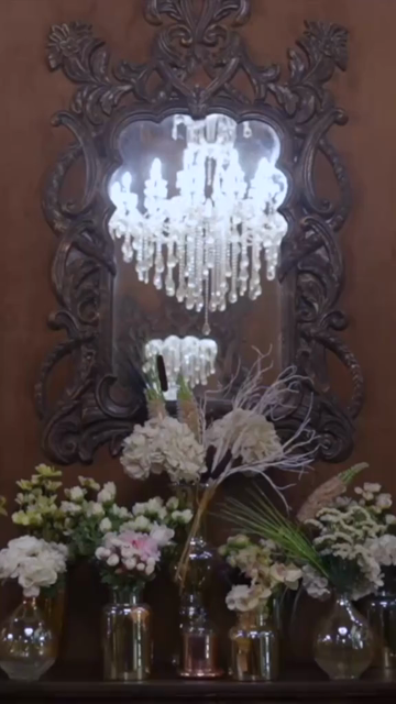 Vertical Slow Motion Shot of Indian Wedding Venue Decoration in India