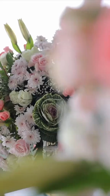 Vertical Slow Motion Shot of Indian Wedding Venue Decoration in India