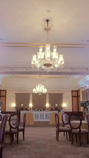 Vertical Slow Motion Shot of Indian Wedding Venue Decoration in India