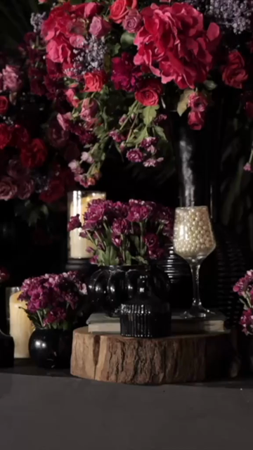 Vertical Slow Motion Shot of Indian Wedding Venue Decoration in India