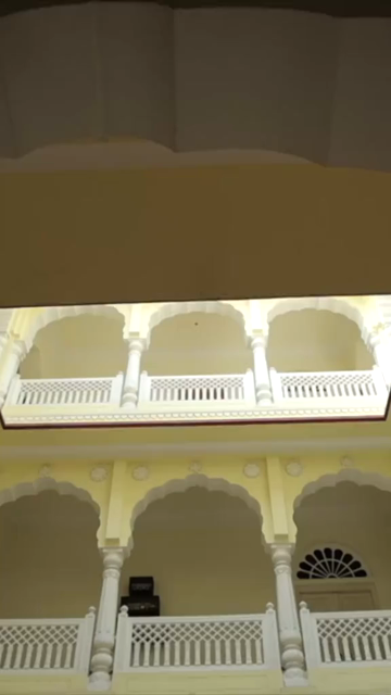 Vertical Slow Motion Shot of Indian Wedding Venue Decoration in India