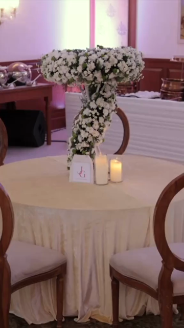 Vertical Slow Motion Shot of Indian Wedding Venue Decoration in India