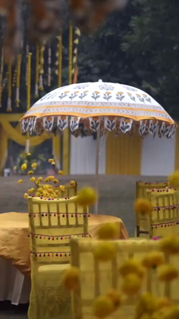 Vertical Slow Motion Shot of Indian Wedding Venue Decoration in India