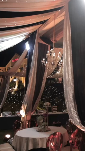 Vertical Slow Motion Shot of Indian Wedding Venue Decoration in India