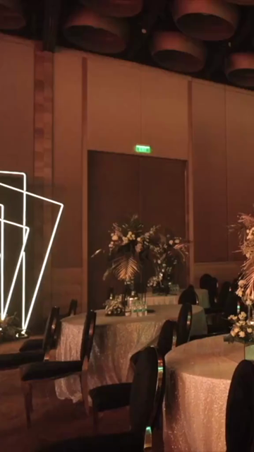 Vertical Slow Motion Shot of Indian Wedding Venue Decoration in India