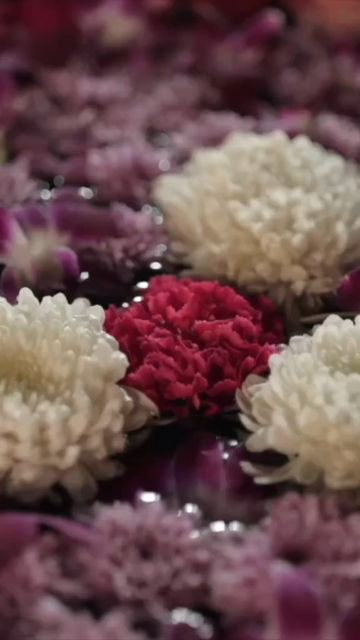 Vertical Slow Motion Shot of Indian Wedding Venue Decoration in India