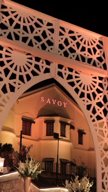 Vertical Slow Motion Shot of Indian Wedding Venue Decoration in India