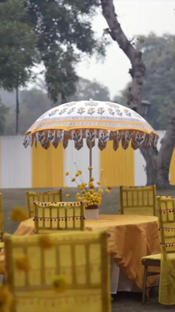 Vertical Slow Motion Shot of Indian Wedding Venue Decoration in India