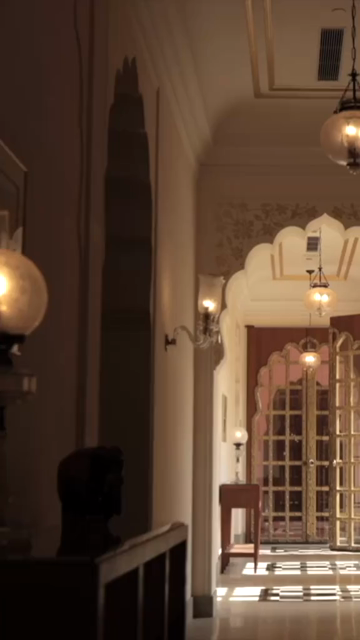 Vertical Slow Motion Shot of Indian Wedding Venue Decoration in India