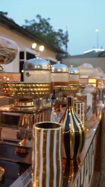 Vertical Slow Motion Shot of Indian Wedding Venue Decoration in India