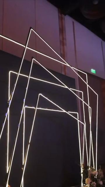Vertical Slow Motion Shot of Indian Wedding Venue Decoration in India