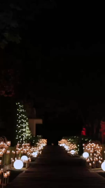 Vertical Slow Motion Shot of Indian Wedding Venue Decoration in India