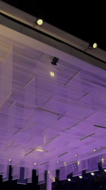 Vertical Slow Motion Shot of Indian Wedding Venue Decoration in India