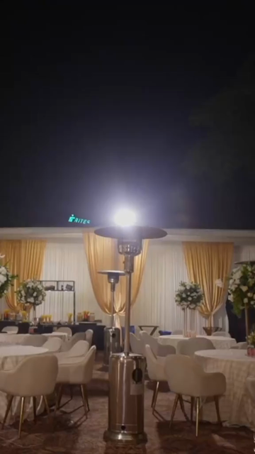 Vertical Slow Motion Shot of Indian Wedding Venue Decoration in India