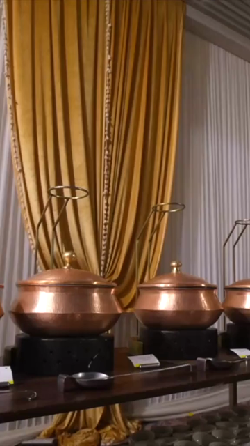 Vertical Slow Motion Shot of Indian Wedding Venue Decoration in India
