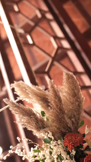 Vertical Slow Motion Shot of Indian Wedding Venue Decoration in India