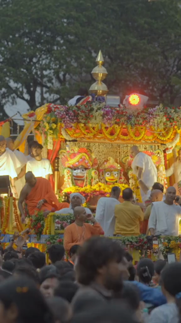 18th July 2026 : Vertical View of Jagannath Rath Yatra Procession in Bhopal, India