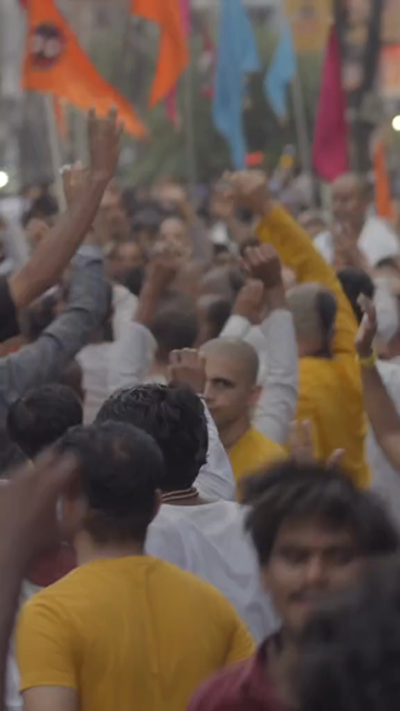 18th July 2026 : Vertical View of Jagannath Rath Yatra Procession in Bhopal, India