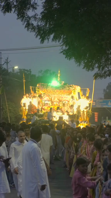 18th July 2026 : Vertical View of Jagannath Rath Yatra Procession in Bhopal, India