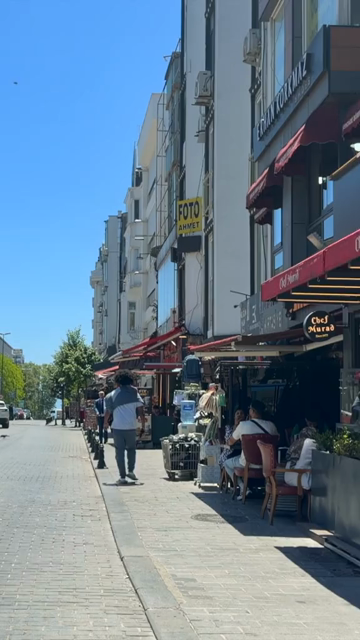 4th June 2026 : Vertical View of Street and Daily Life in Istanbul Turkey