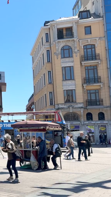 4th June 2026 : Vertical View of Street and Daily Life in Istanbul Turkey
