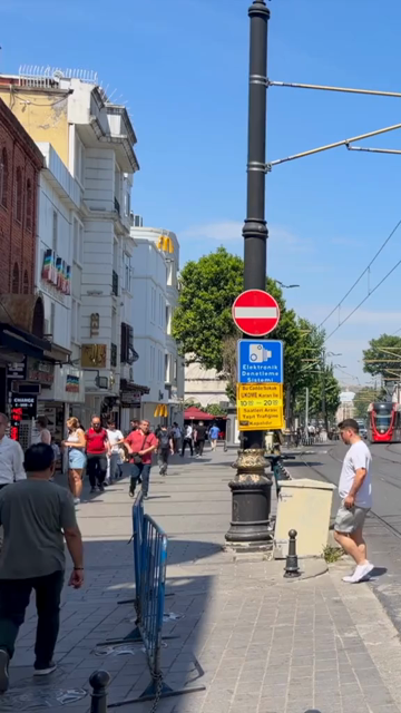 4th June 2026 : Vertical View of Street and Daily Life in Istanbul Turkey